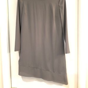 Long sleeve Sage green Shift dress